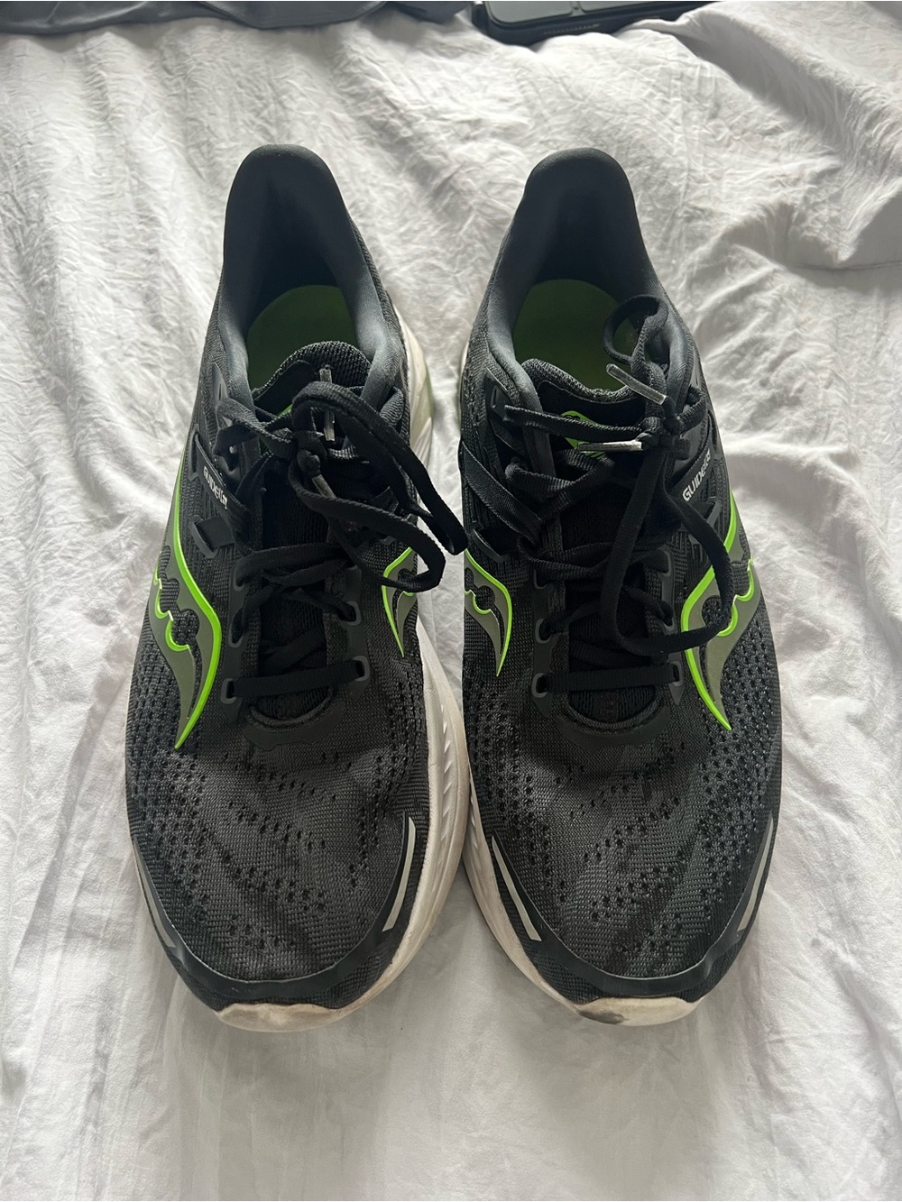 Saucony Men's Black Running Sneakers